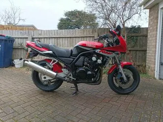 yamaha fazer fzs600 red, fzs, 2001, 599 (cc)