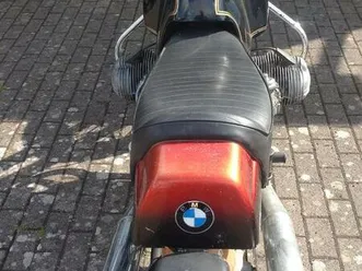 bmw r 75/5 mit heinrichtank und sportsitzbank
