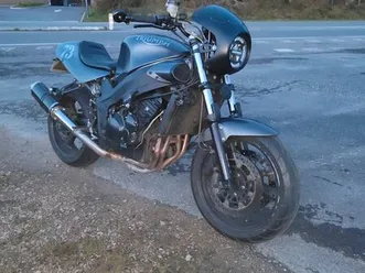 triumph speed four café racer