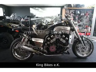 yamaha vmax 1200 - billet - white power - supertrapp
