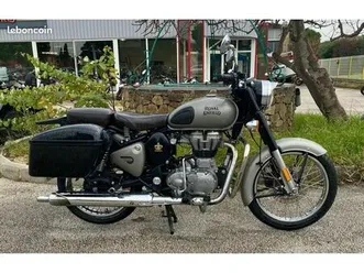 royal enfield classic 500 gun métal occasion toulon var 83