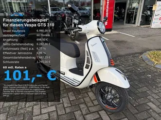 vespa gts 310 supersport*25ps*4jahre garantie*