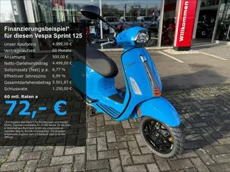 vespa sprint 125 supersport*11ps*4jahre garantie*b196*