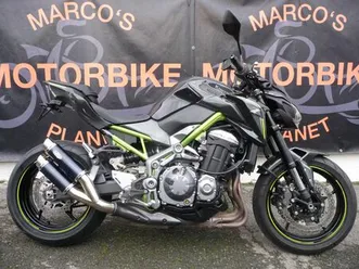 kawasaki z 900 70kw 35 kw möglich shark endtopf