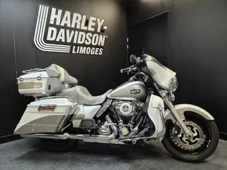 harley-davidson touring electra glide 1584 ultra classic 2009 1584 cm3 | moto routière | 79 535 km | blanc | 87280 limoges