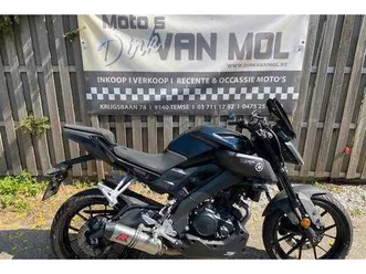 ② yamaha mt 125 abs bj 2018 zeer goede staat + opties