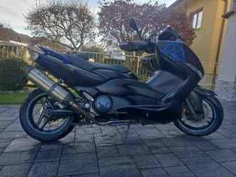 yamaha tmax 500 scarico mivv omologato nero