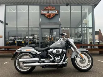 ex demo harley-davidson softail flstf fat boy for sale in chesterfield