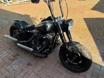 harley davidson 2007 heritage bobber black boy custom