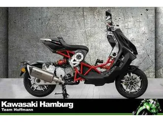 italjet dragster 200 abs akrapovic, sofort lieferbar zwart