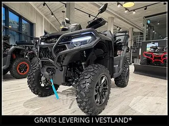 cfmoto nyhet!! cforce 850 black edition fra kun kr 1749 pr måne