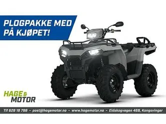 polaris sportsman 570 eps - kampanje! plogpakke med på kjøpet!