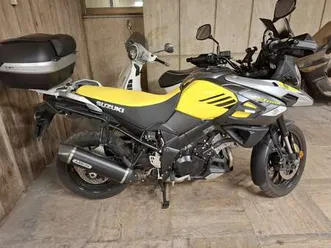 suzuki v-strom 1000 giallo