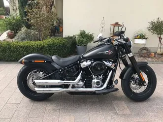 harley-davidson softtail slim black denim