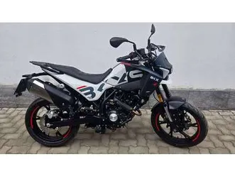 benelli bn 125 bkx 125 s motard bianco