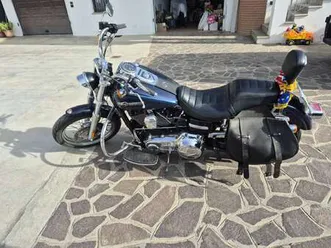 harley-davidson dyna super glide blu/azzurro