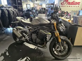 2024 triumph speed triple 1200 rs matte silver ice