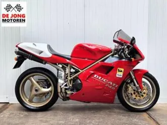 schitterende ducati 748 s monoposto 1996 | hd-video!! — motoren | ducati — marktplaats