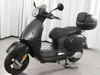 piaggio vespa gts 300 abs supertech e5 nero arrow endtop