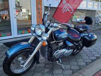 suzuki vl 800 intruder volusia, 2x boční kufr, po servisu, opěrka