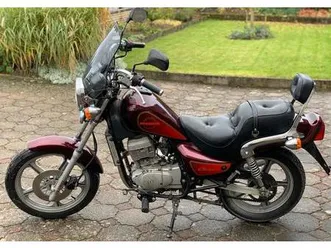 hyosung cruise 2 125 weinrot