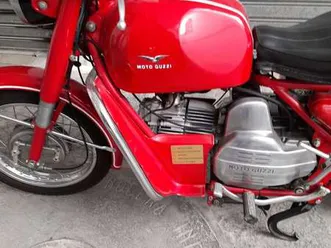 moto guzzi nuovo falcone 500 rosso