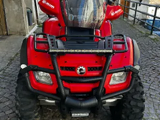 can am outlander 650 max più carrello appendice