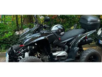 schwarzes quad atv baujahr 2019 - gut erhalten