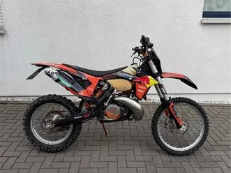 ktm exc 300 - 2takt - red bull - großer service - enduro