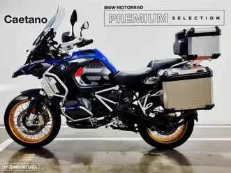 bmw r 1250 gs adventure 1250 gsadventure rallye racing azul met.