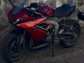 triumph daytona 660 a2 santa marinha e são pedro da afurada