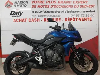 triumph tiger sport 660 bride a2 2022 660 cm3 | moto trail | 9 690 km | bleu | 06250 mougins