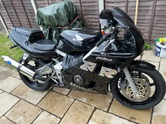 honda, cbr, 400rr nc29 gullarm