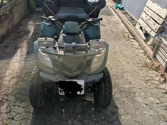 kymco mxu 250 mit schneeschild