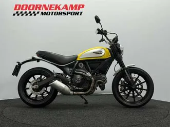 ducati scrambler icon geel