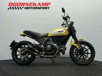 ducati scrambler icon geel