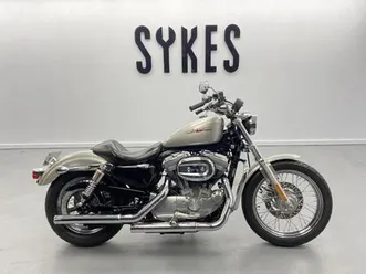 2007 harley-davidson xl883l sportster low in silver