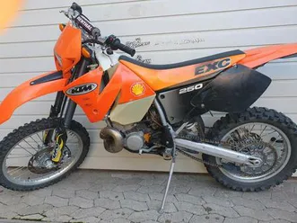 motorrad ktm exc 250 mit strassenzulassung