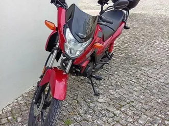 honda cb 125 f – 2024 | como nova | garantia | mala givi encosta do sol