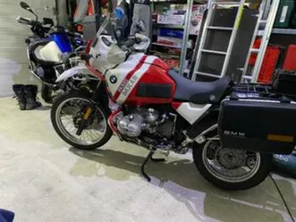 bmw r100gs paris-dakar 1991 | originele koffers | rood wit — motoren | bmw — marktplaats