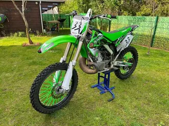 kawasaki kx 250 vollcross sehr gepflegt 2 takt