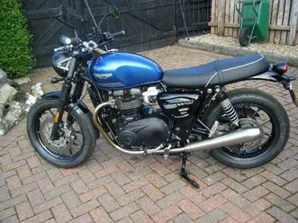 triumph, bonneville street twin 2021, 900 (cc)