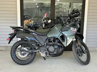 2025 kawasaki klr 650 s metallic matte old school green single-cylinde