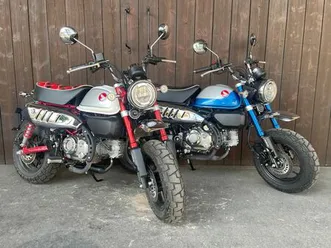 honda monkey 125 in blau oder rot?!