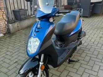 sym orbit 50- blauw kenteken — scooters | sym — marktplaats