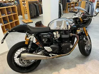 triumph thruxton 1200rs chrom edition // sammlerzustand neuwertig