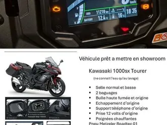 ② kawasaki ninja 1000sx tourer