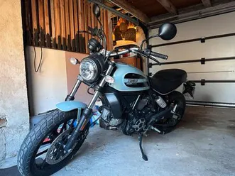 ducati scrambler sixty2 - tiefergelegt, ocean blue, a2 tauglich