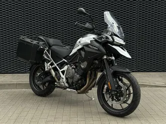 super triumph tiger 1200 gt pro max kufry praktycznie nowy aso komplet września