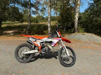 ktm sx125 2024 + alpinestar tech7 stiefel